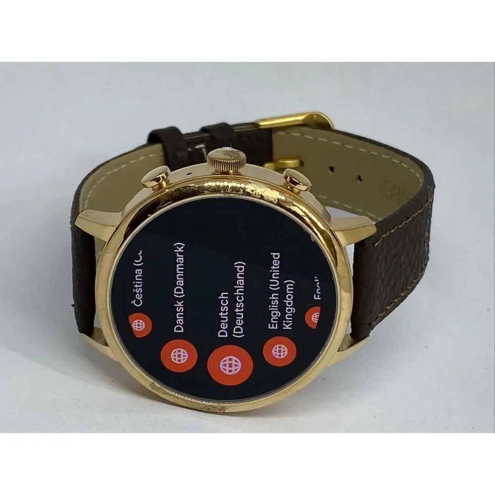 Fossil Gen 4 Authentic Digital Dial Smart Watch Custom Band FTW6018 CR183
